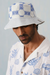 Krab Shack Bucket Hat (Unisex) - Cotton Linen (Salt - White)