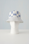 Krab Shack Bucket Hat (Unisex) - Cotton Linen (Deep Sea - Blue)