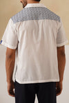 Solar Grid Cotton Shirt