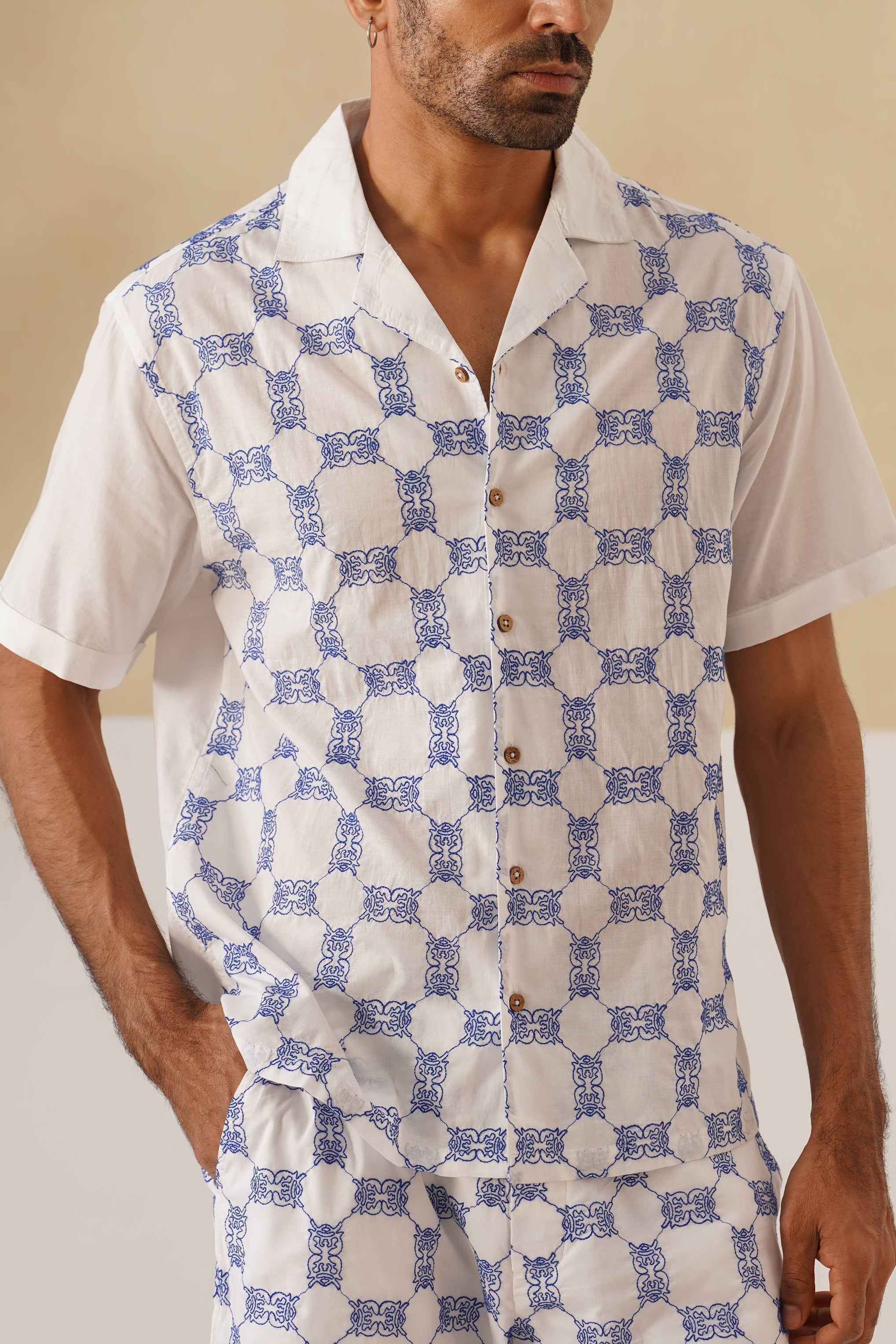 Knotty Krabs (Cotton) Shirt - Salt (White)