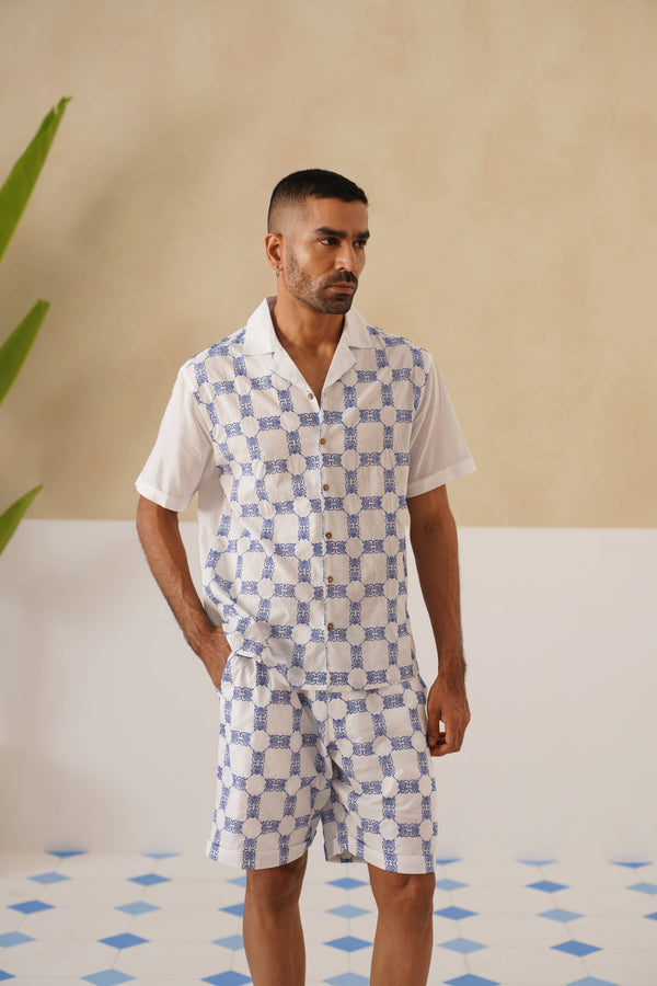 Knotty Krabs (Cotton) Shirt - Salt (White)