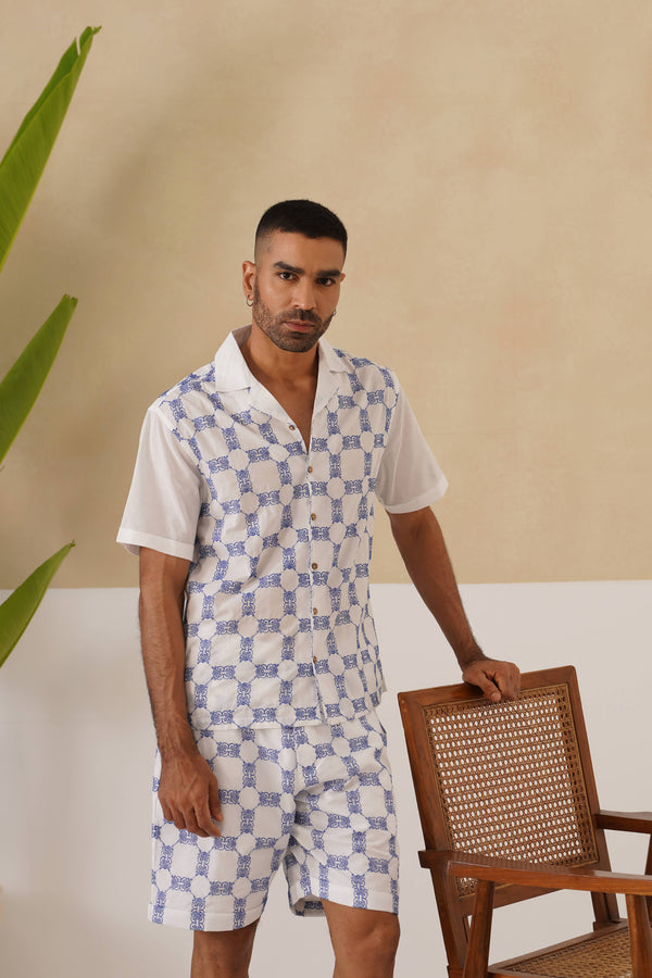 Knotty Krabs (Cotton) Shirt - Salt (White)