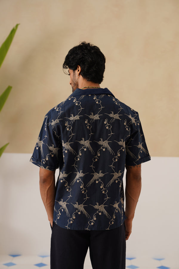 Plume & Bloom Cotton Linen Shirt