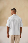 Coastal Lattice 100 % Cotton Shirt