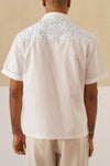 Frosted Geometry Cotton Shirt