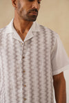 Waveform Cotton Linen Shirt