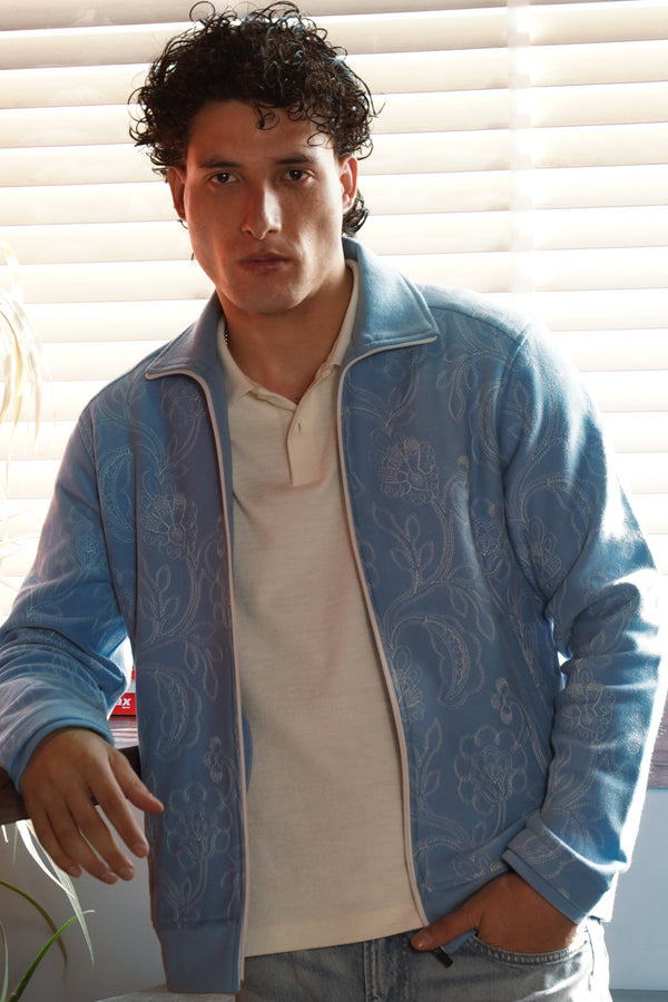 Winter Bloom Fleece Jacket (Olive Moss)