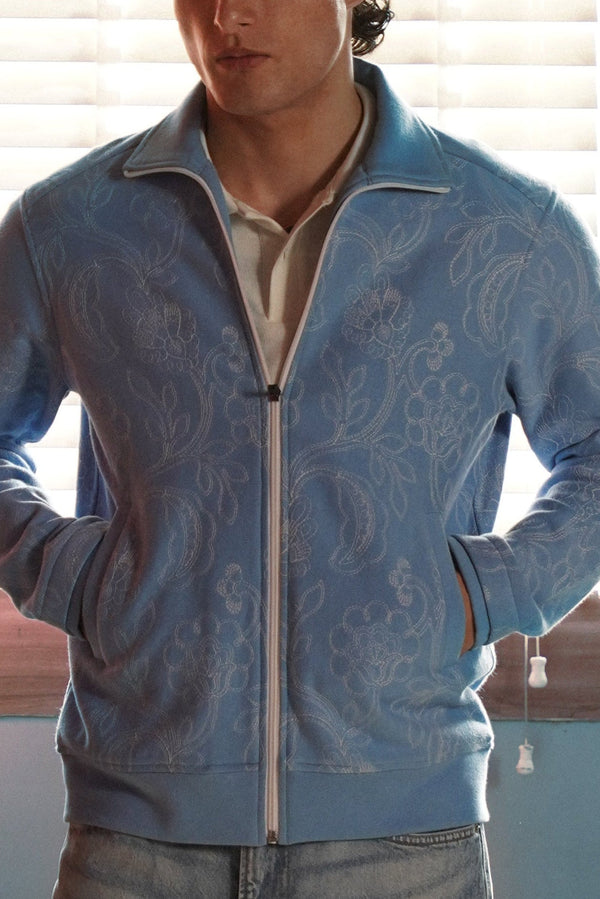 Winter Bloom Fleece Jacket (Olive Moss)