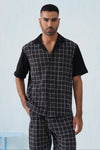 Cross Current Cotton Knit Shirt (Dark Indigo)