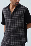 Cross Current Cotton Knit Shirt (Dark Indigo)