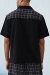 Cross Current Cotton Knit Shirt (Dark Indigo)