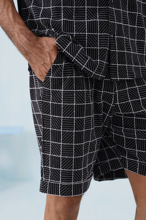 Cross Current Cotton Knit Shorts