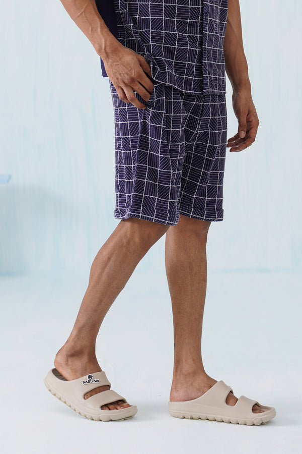 Cross Current Cotton Knit Shorts