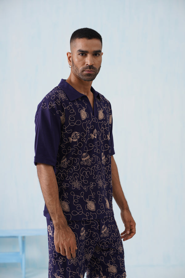 Reef Rider Cotton Knit T-Shirt