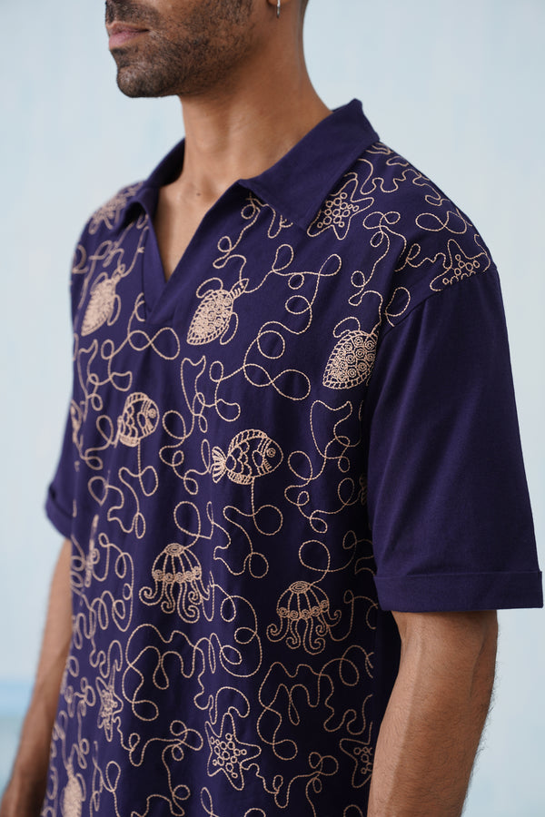 Reef Rider Cotton Knit T-Shirt