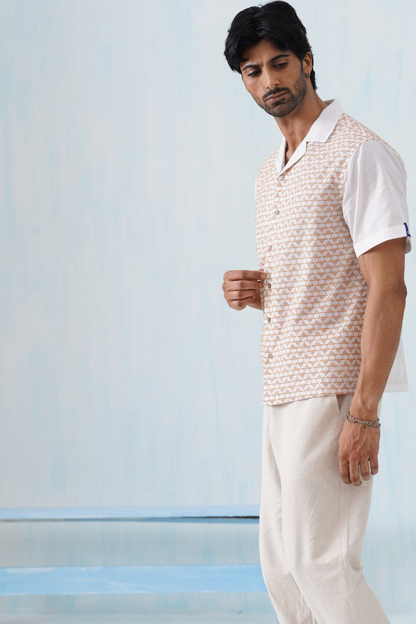 Sandlink Grid Cotton Shirt