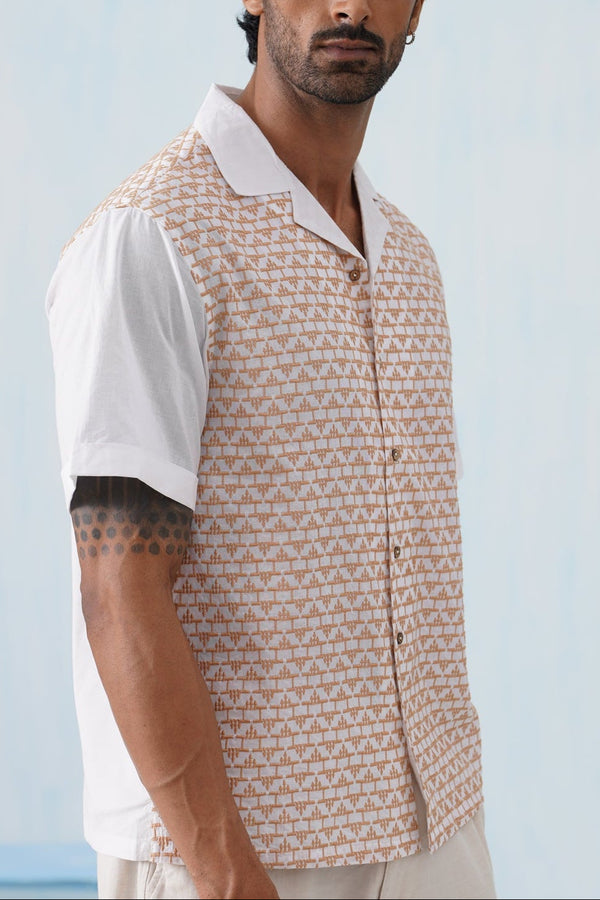 Sandlink Grid Cotton Shirt