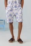 Tidal Tales Cotton Slub Knit Shorts