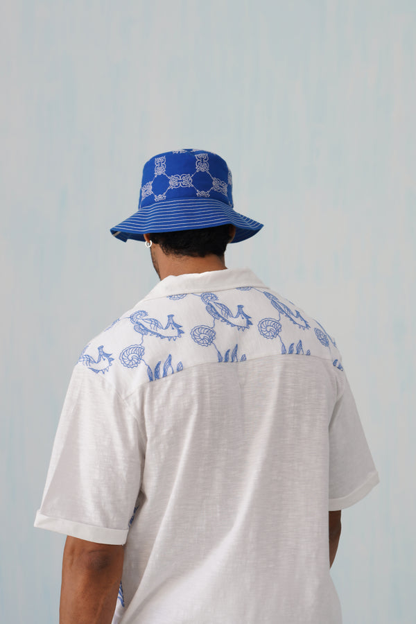 Krab Shack Bucket Hat (Unisex) - Cotton Linen