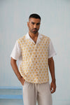 Sunlit Shells Cotton Linen Shirt