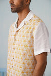 Sunlit Shells Cotton Linen Shirt