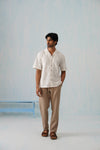 Plume & Bloom Cotton Linen Shirt