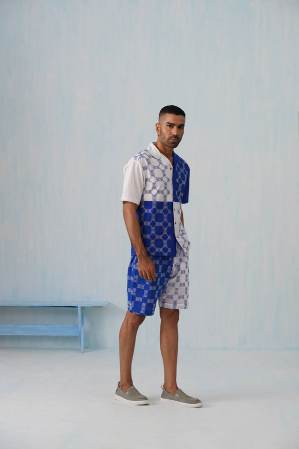 Knotty Krabs (Cotton) Co-ord Set - Surf & Foam