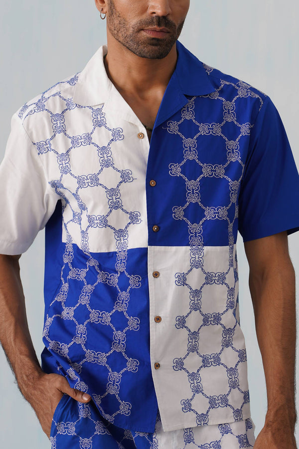 Knotty Krabs (Cotton) Shirt - Surf & Foam