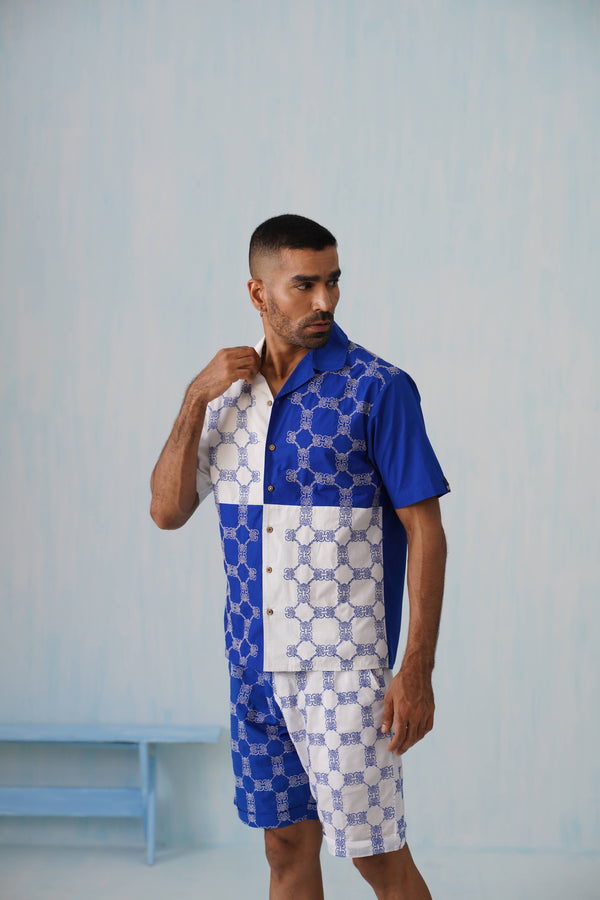 Knotty Krabs (Cotton) Shirt - Surf & Foam