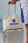 High & Tide Tote (Unisex) - Deep Sea Blue Embroidery