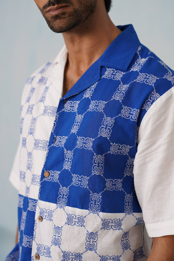 Knotty Krabs (Linen) Co-ord Set - Surf & Foam