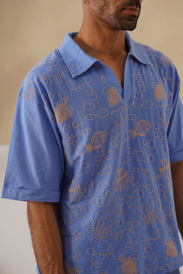 Reef Rider Cotton Knit T-Shirt