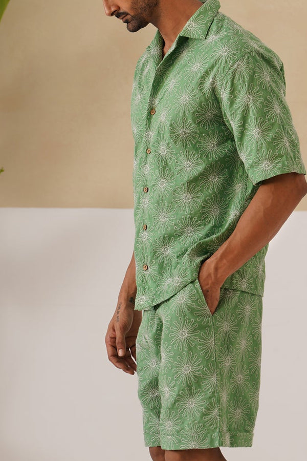 Solar Bloom Cotton Co-ord Set