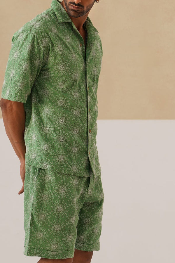 Solar Bloom Cotton Co-ord Set