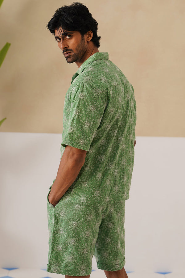 Solar Bloom Cotton Co-ord Set