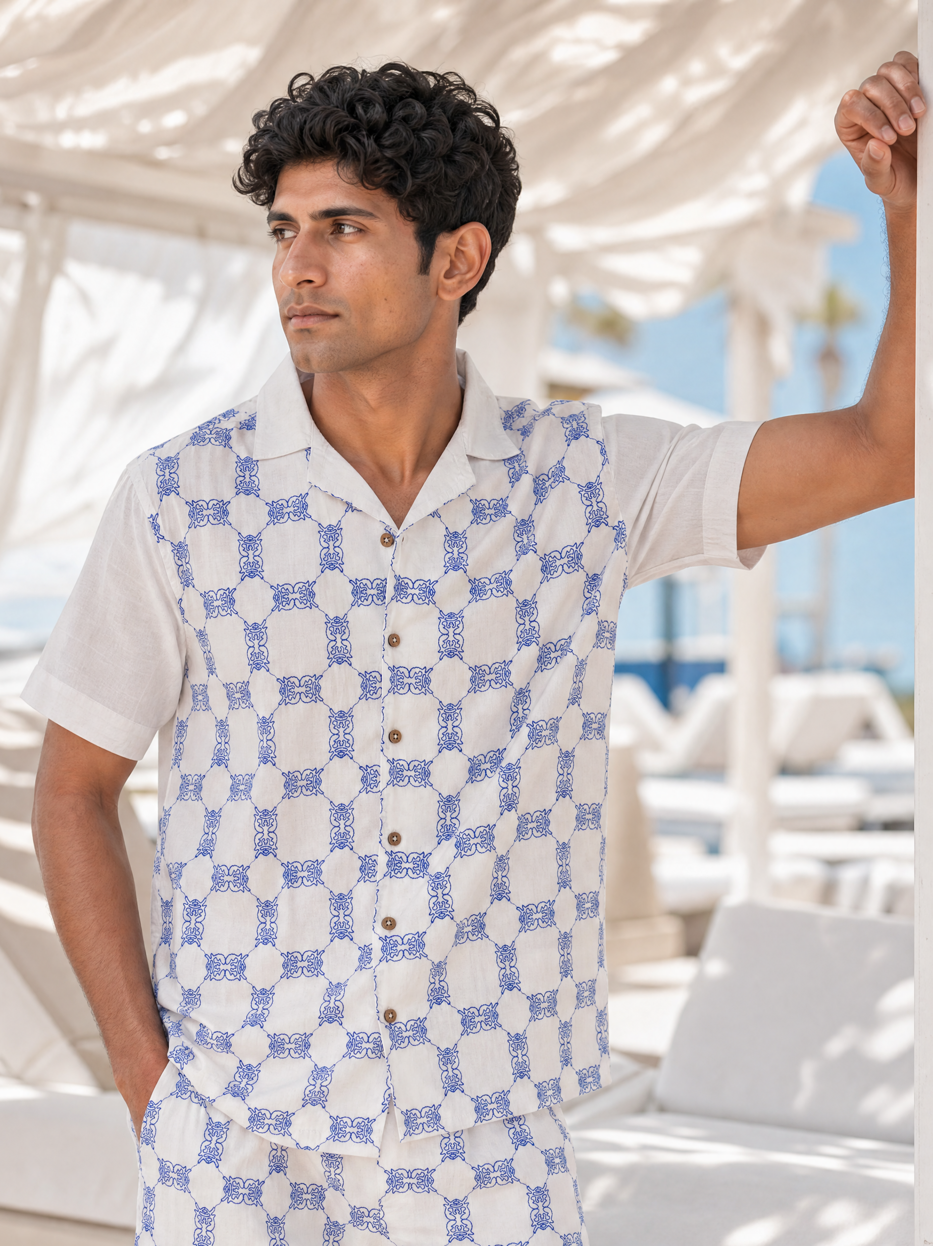 Knotty Krabs (Cotton) Shirt - Salt (White)