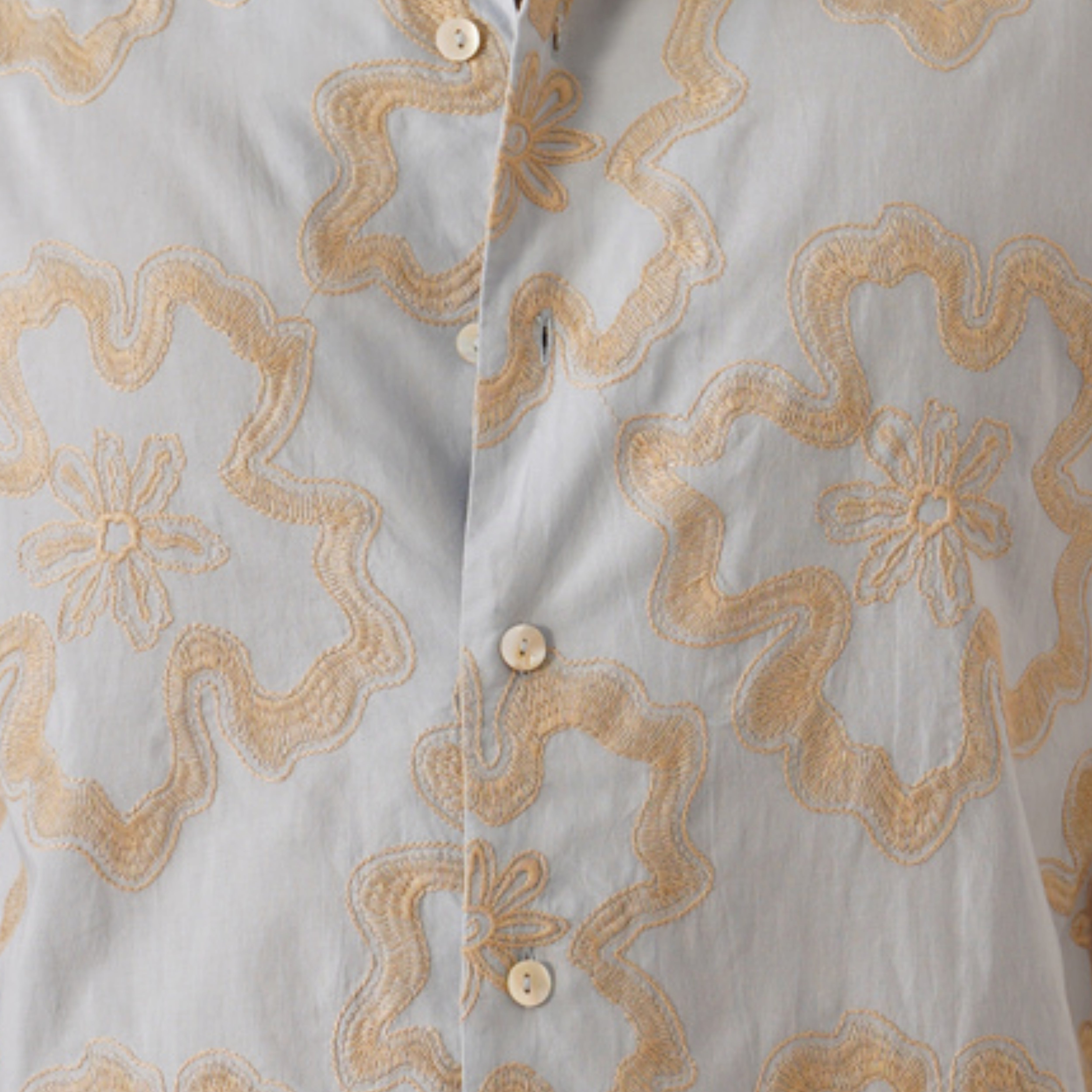 Tide & Bloom Cotton Shirt (Black)