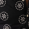 Noire Petals Cotton Shirt