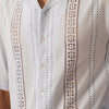 Coastal Lattice 100 % Cotton Shirt