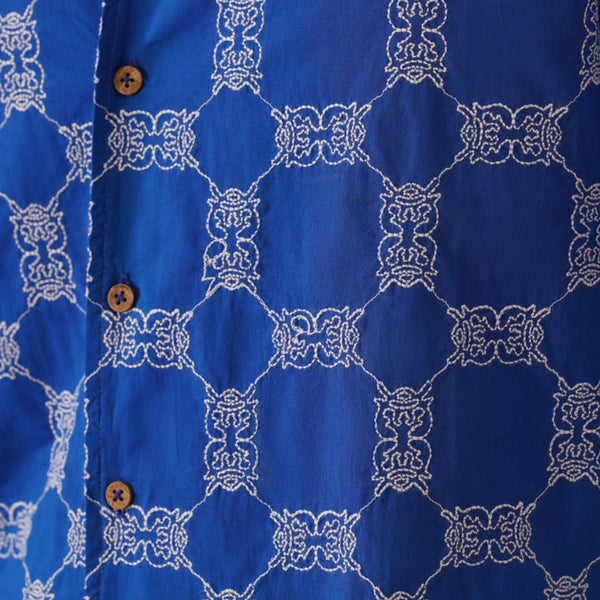 Knotty Krabs (Cotton) Shirt - Deep Sea (Blue)