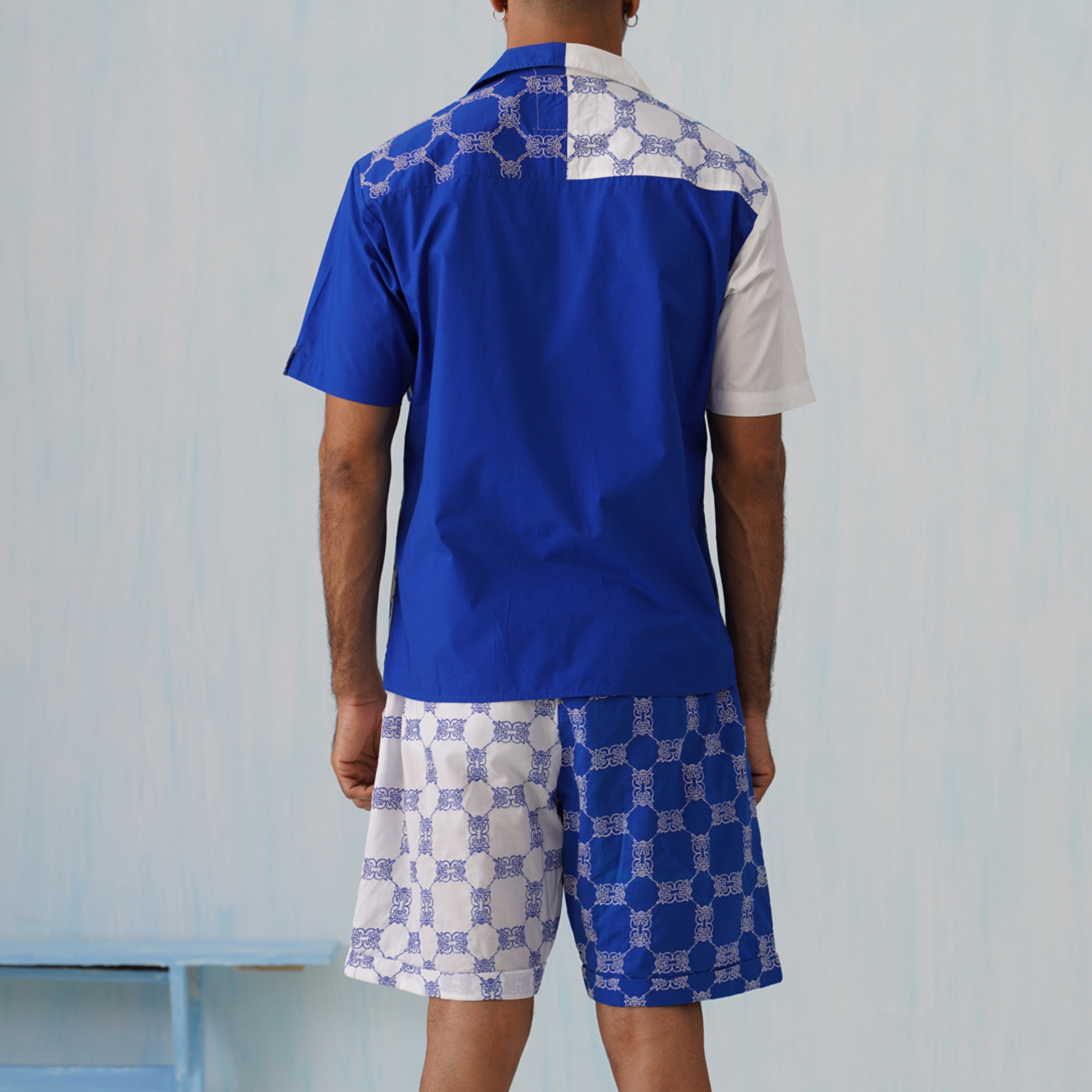 Knotty Krabs (Cotton) Co-ord Set - Surf & Foam