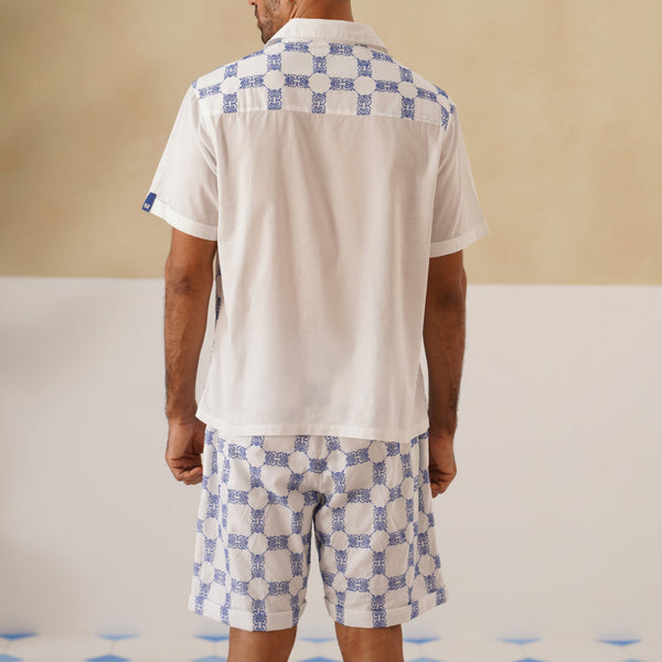 Knotty Krabs (Cotton) Shirt - Salt (White)