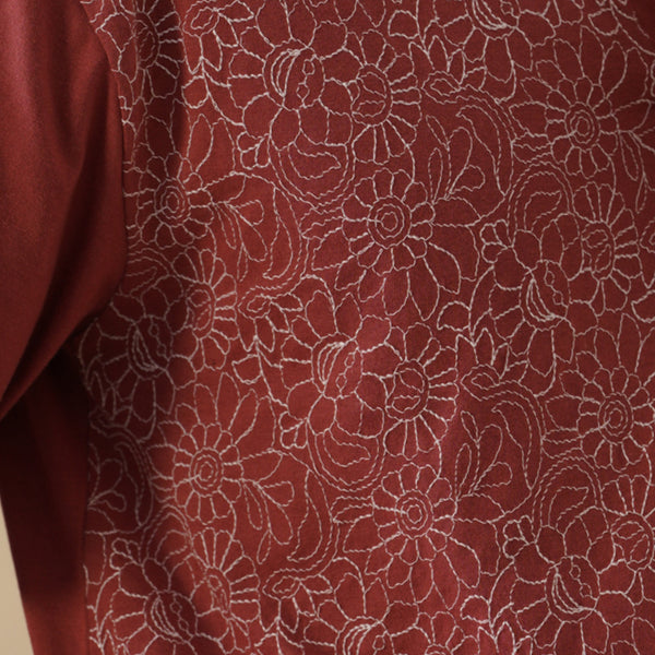 Shady Blooms Cotton Knit T-Shirt (Yellow)