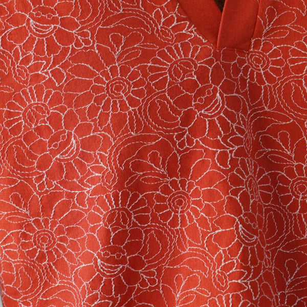 Shady Blooms Cotton Knit Co-ord Set