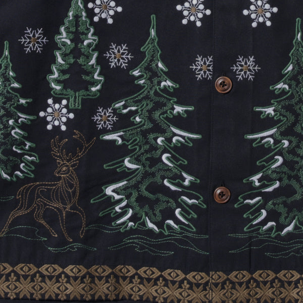 Evergreen Pines Oversized Shacket