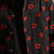 Winter Hearts Oversized Shacket (Black with Red Hearts Embroidery)