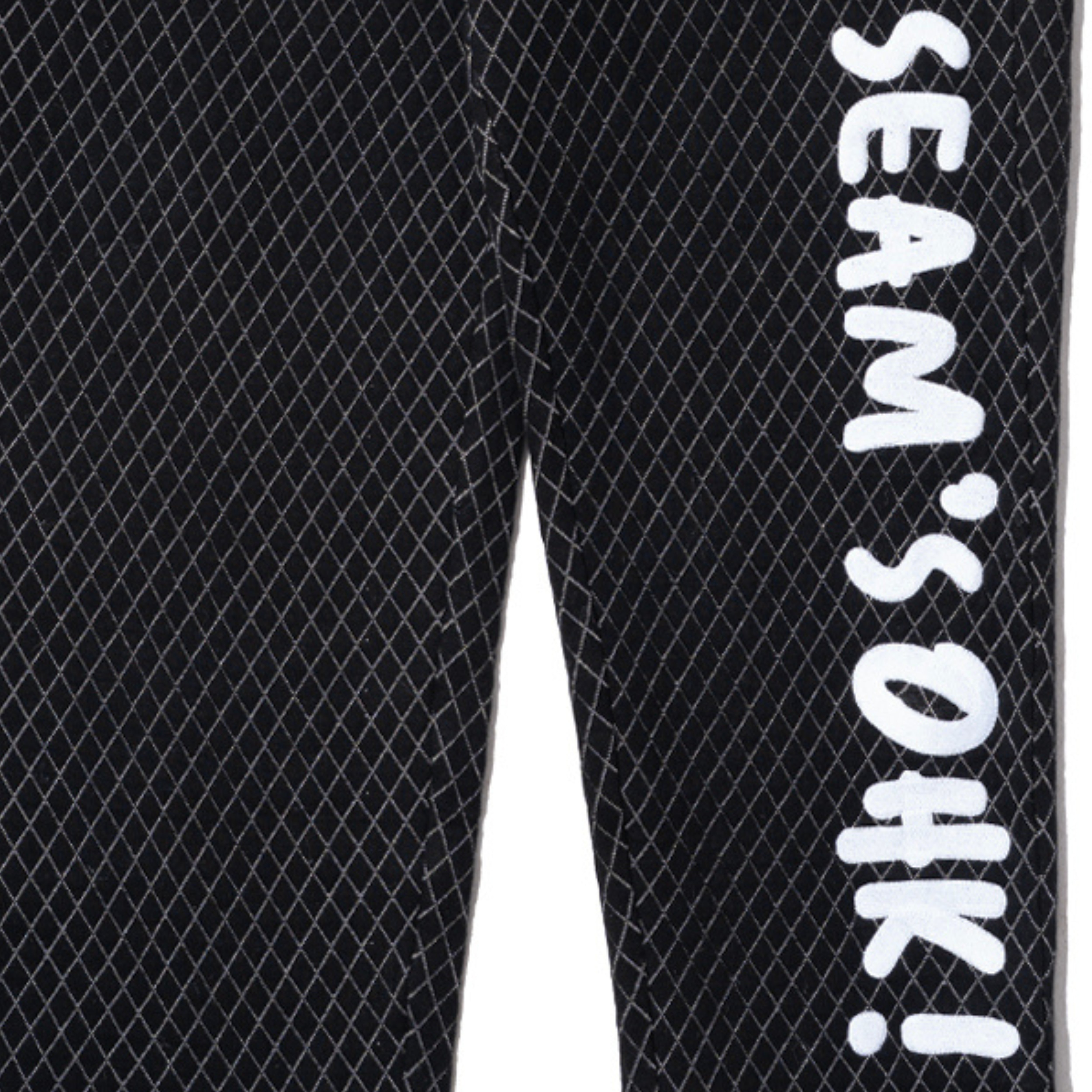 This Seam’s OHK! Quilted Pyjamas (Black Grid)