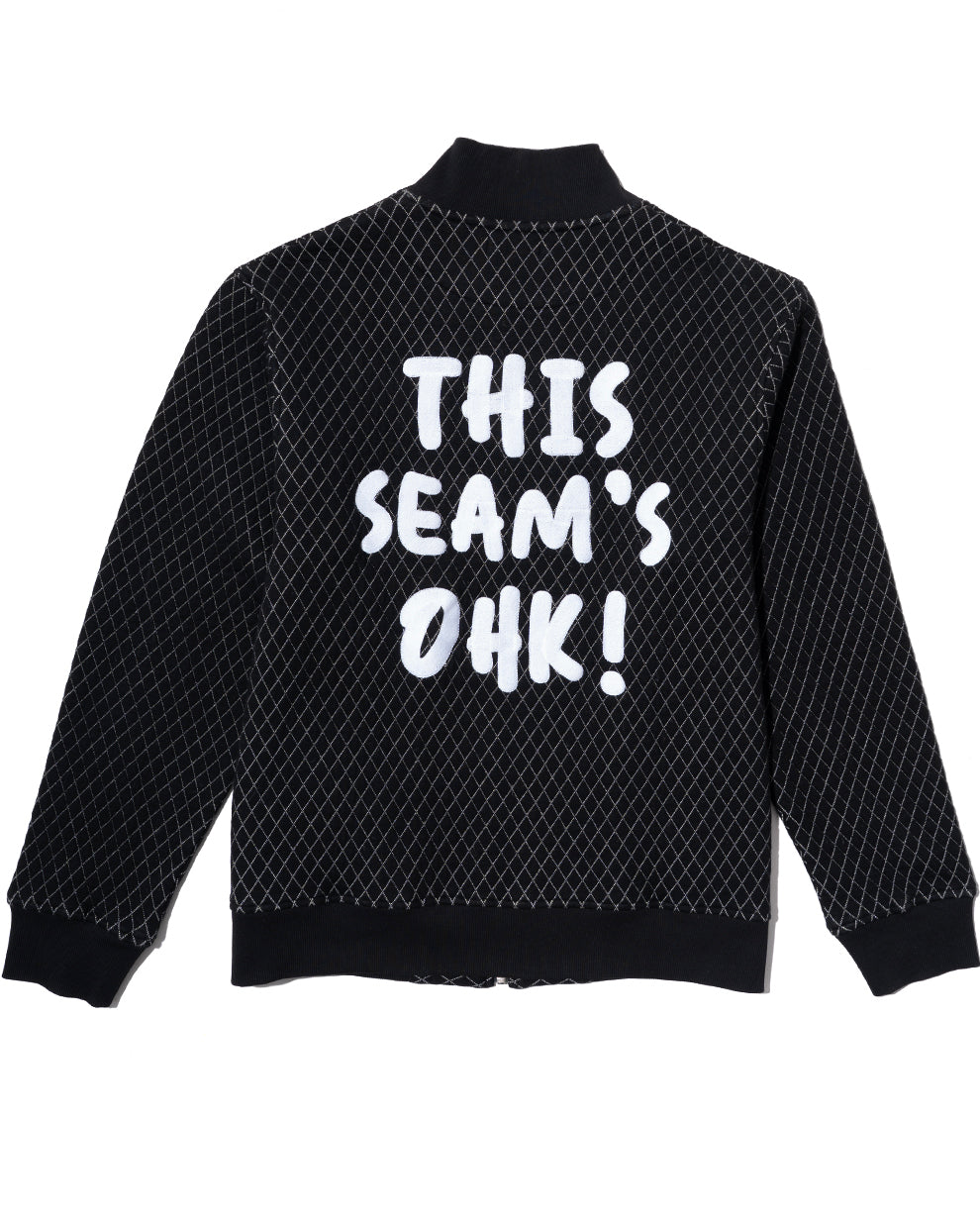 This Seam’s OHK! Quilted Jacket (Storm Grey Grid)