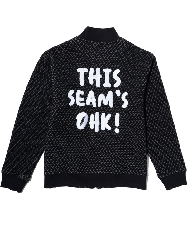 This Seam’s OHK! Quilted Jacket (Storm Grey Grid)