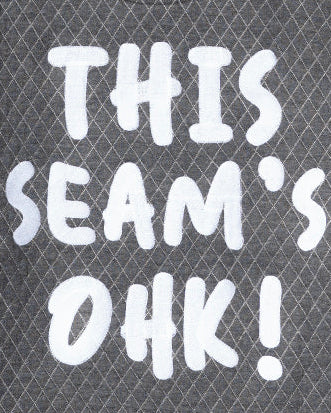 This Seam’s OHK! Quilted Jacket (Storm Grey Grid)